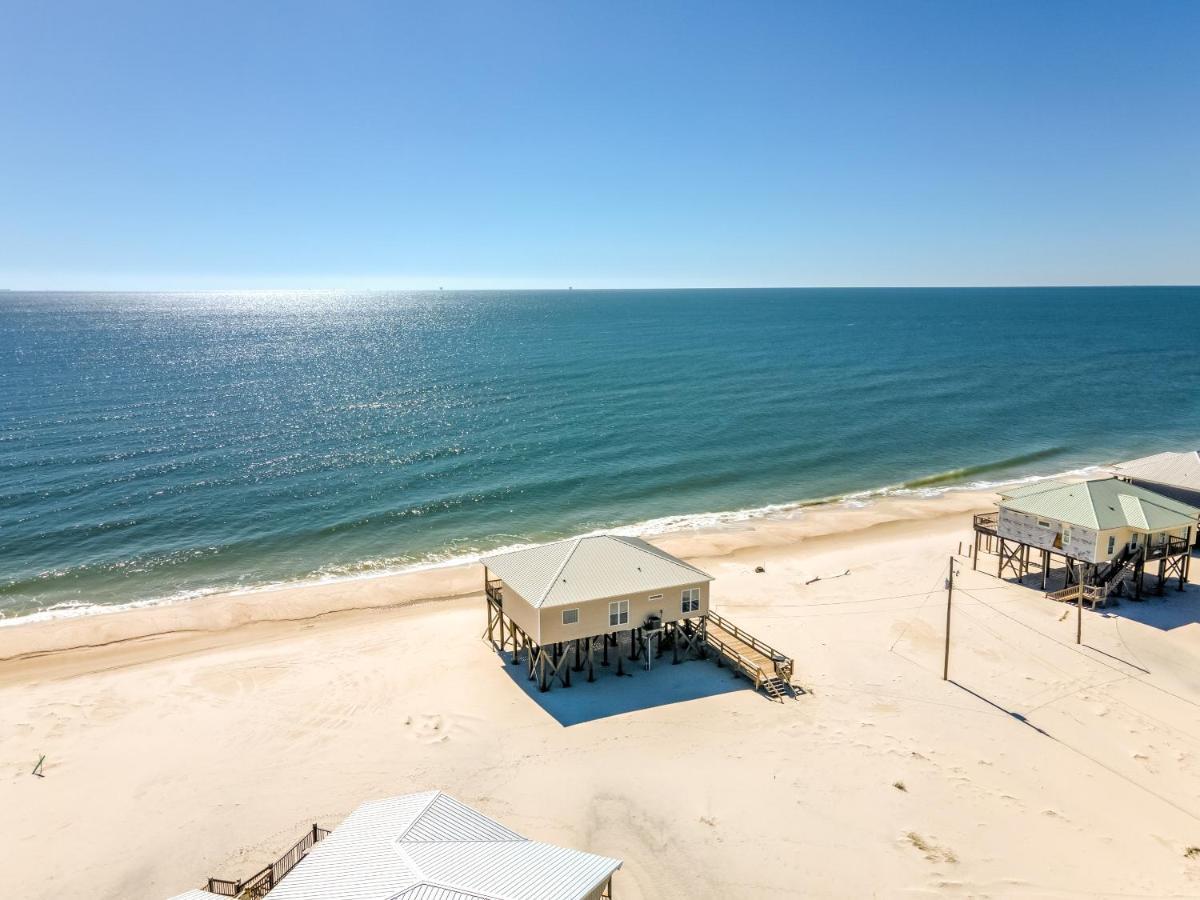 Marisol - Pet Friendly And Gulf Front! Enjoy The Large Deck With Amazing Views! Home Dauphin Island Dış mekan fotoğraf