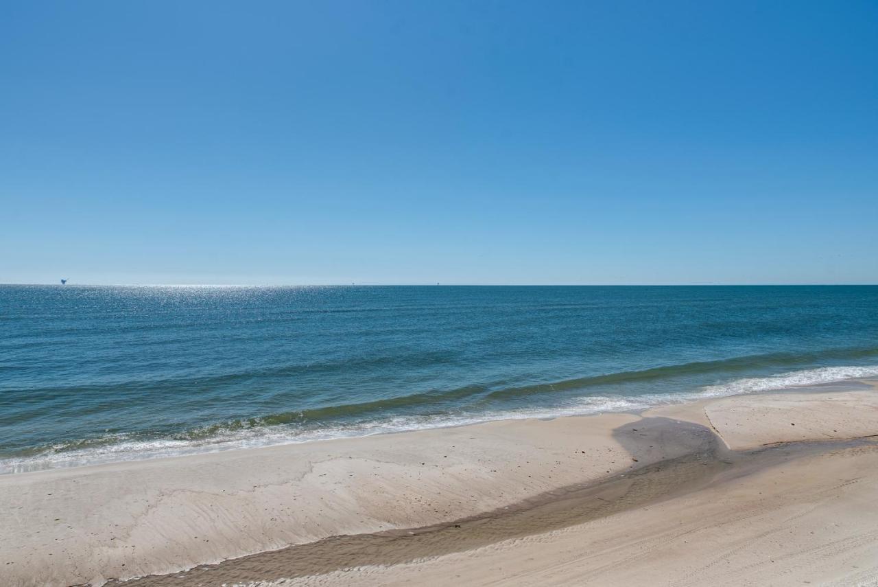 Marisol - Pet Friendly And Gulf Front! Enjoy The Large Deck With Amazing Views! Home Dauphin Island Dış mekan fotoğraf