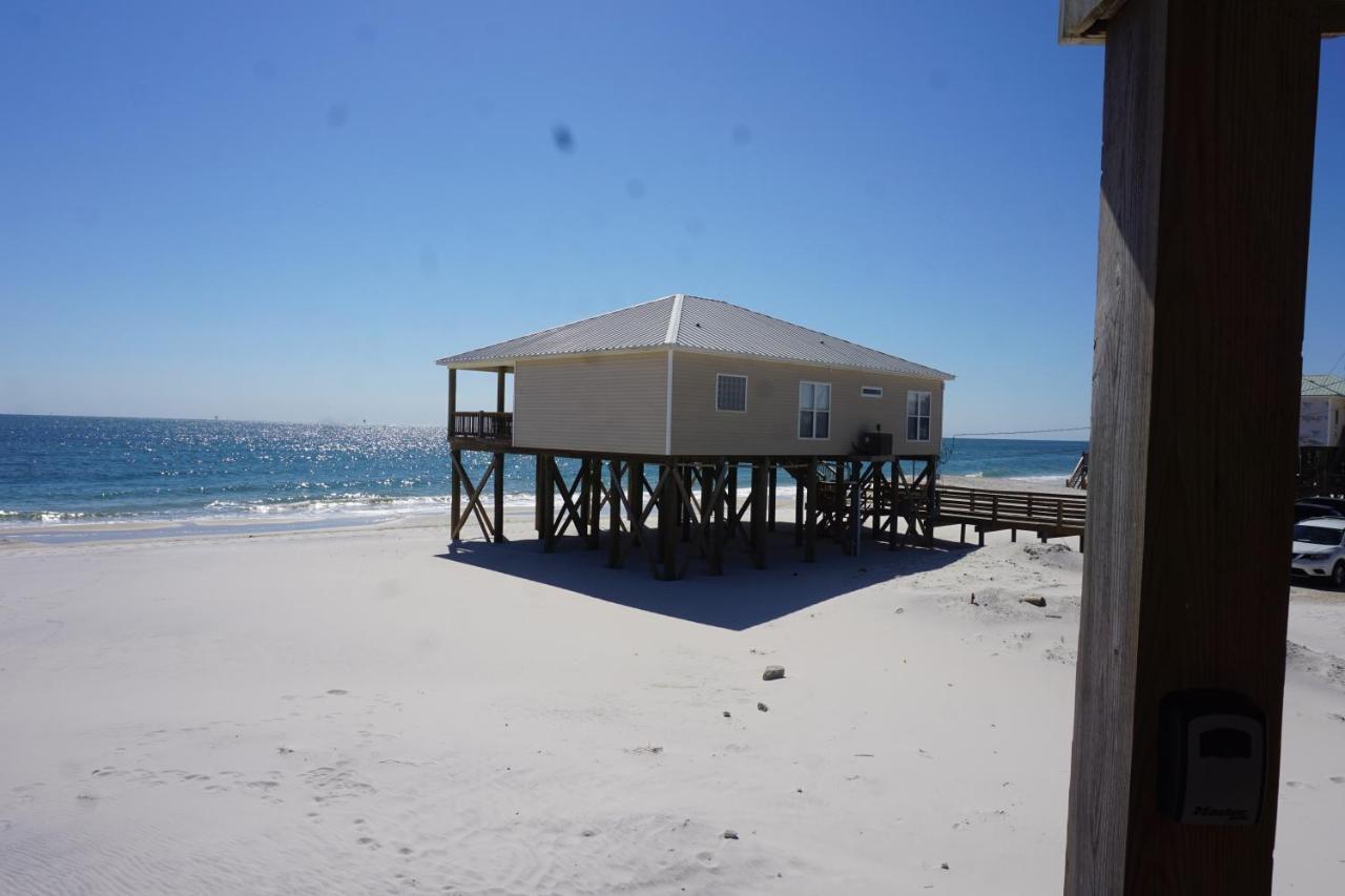 Marisol - Pet Friendly And Gulf Front! Enjoy The Large Deck With Amazing Views! Home Dauphin Island Dış mekan fotoğraf