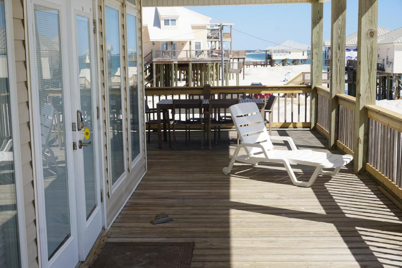 Marisol - Pet Friendly And Gulf Front! Enjoy The Large Deck With Amazing Views! Home Dauphin Island Dış mekan fotoğraf