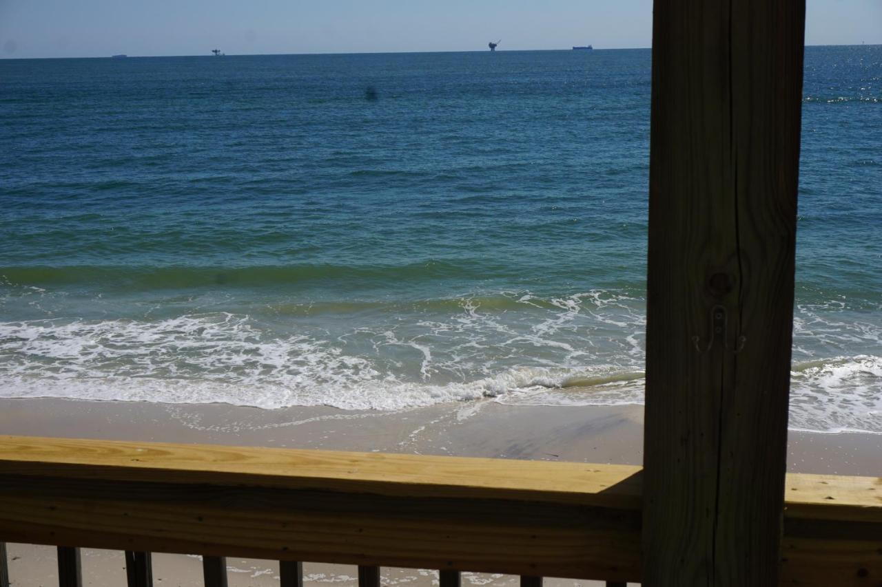 Marisol - Pet Friendly And Gulf Front! Enjoy The Large Deck With Amazing Views! Home Dauphin Island Dış mekan fotoğraf