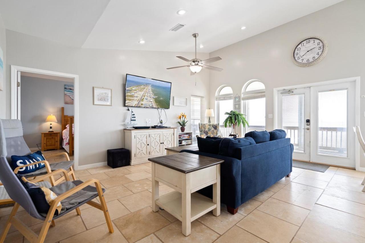 Marisol - Pet Friendly And Gulf Front! Enjoy The Large Deck With Amazing Views! Home Dauphin Island Dış mekan fotoğraf