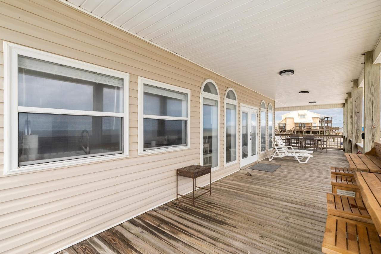 Marisol - Pet Friendly And Gulf Front! Enjoy The Large Deck With Amazing Views! Home Dauphin Island Dış mekan fotoğraf