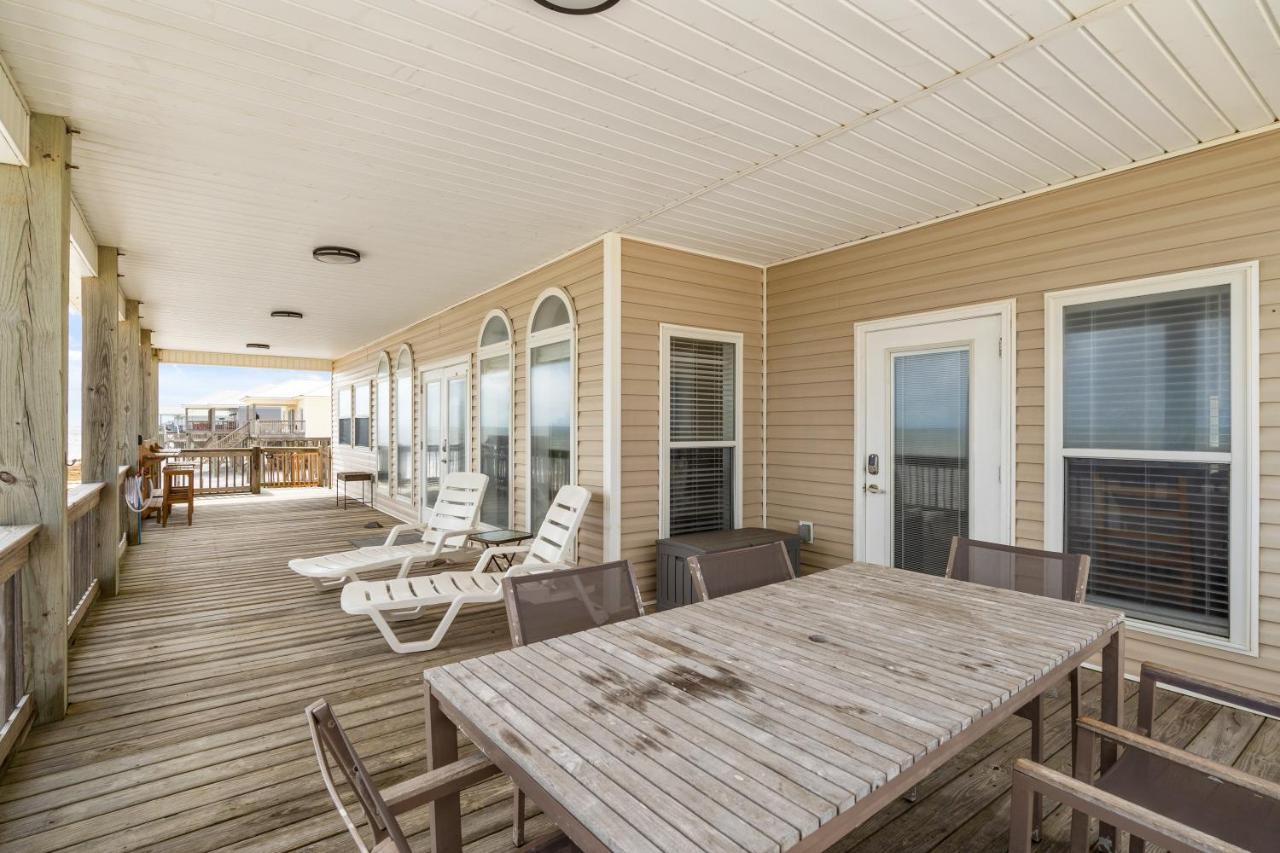 Marisol - Pet Friendly And Gulf Front! Enjoy The Large Deck With Amazing Views! Home Dauphin Island Dış mekan fotoğraf