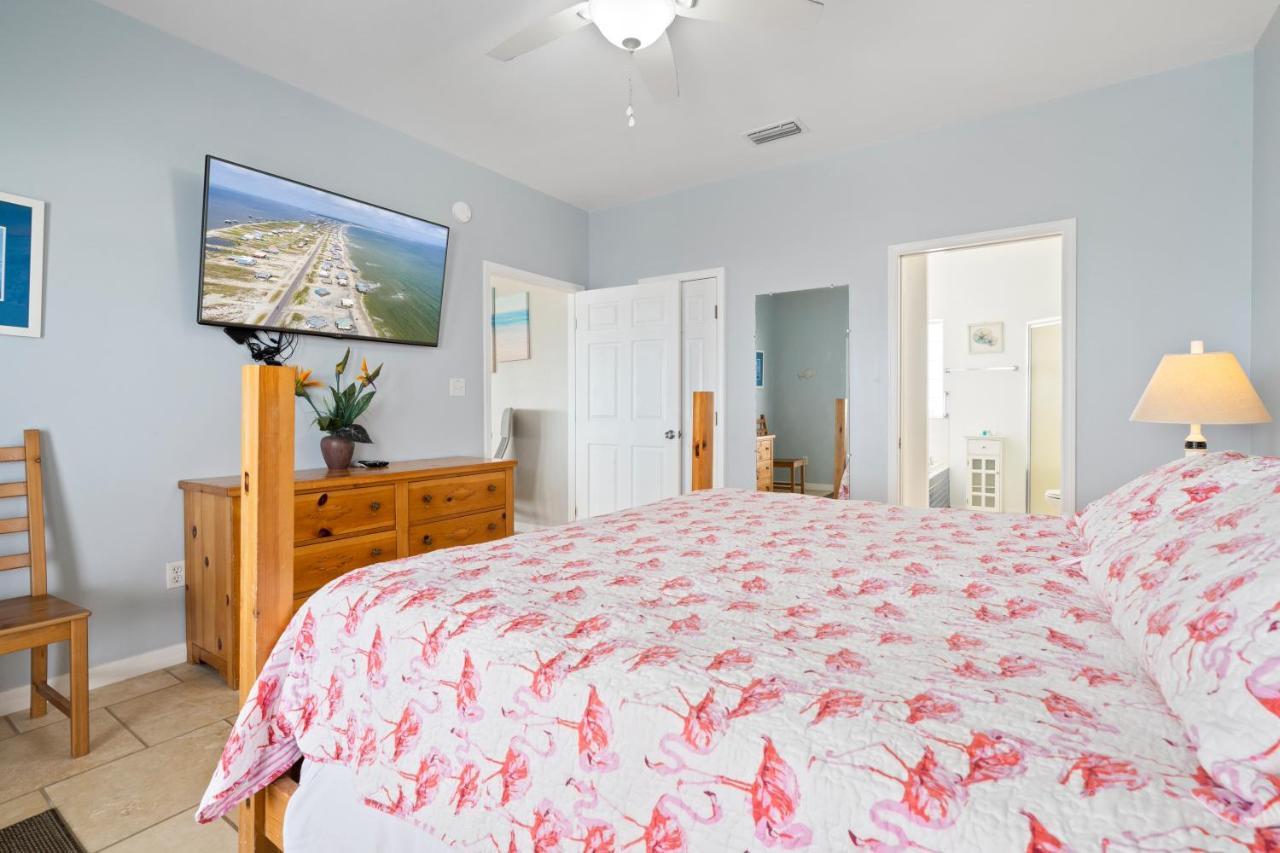 Marisol - Pet Friendly And Gulf Front! Enjoy The Large Deck With Amazing Views! Home Dauphin Island Dış mekan fotoğraf