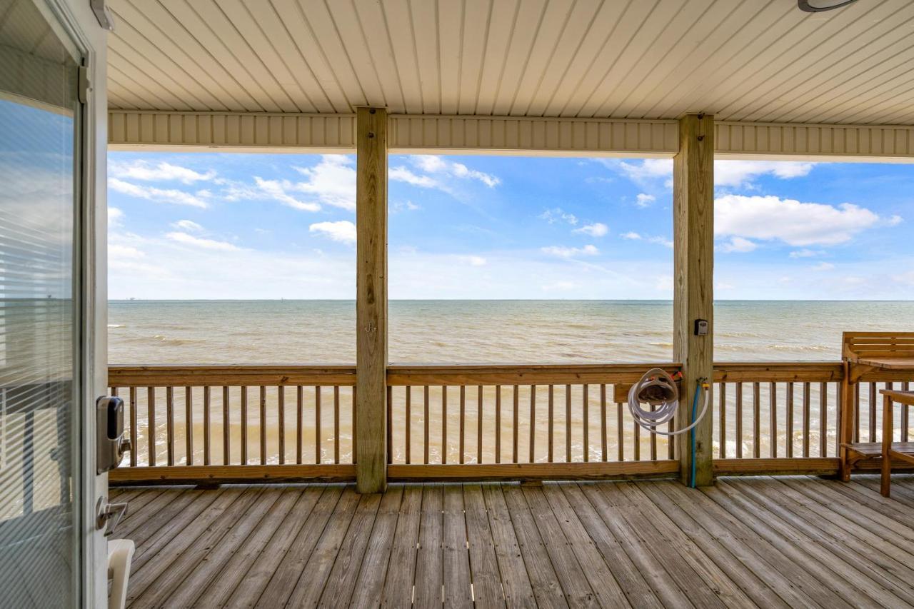 Marisol - Pet Friendly And Gulf Front! Enjoy The Large Deck With Amazing Views! Home Dauphin Island Dış mekan fotoğraf