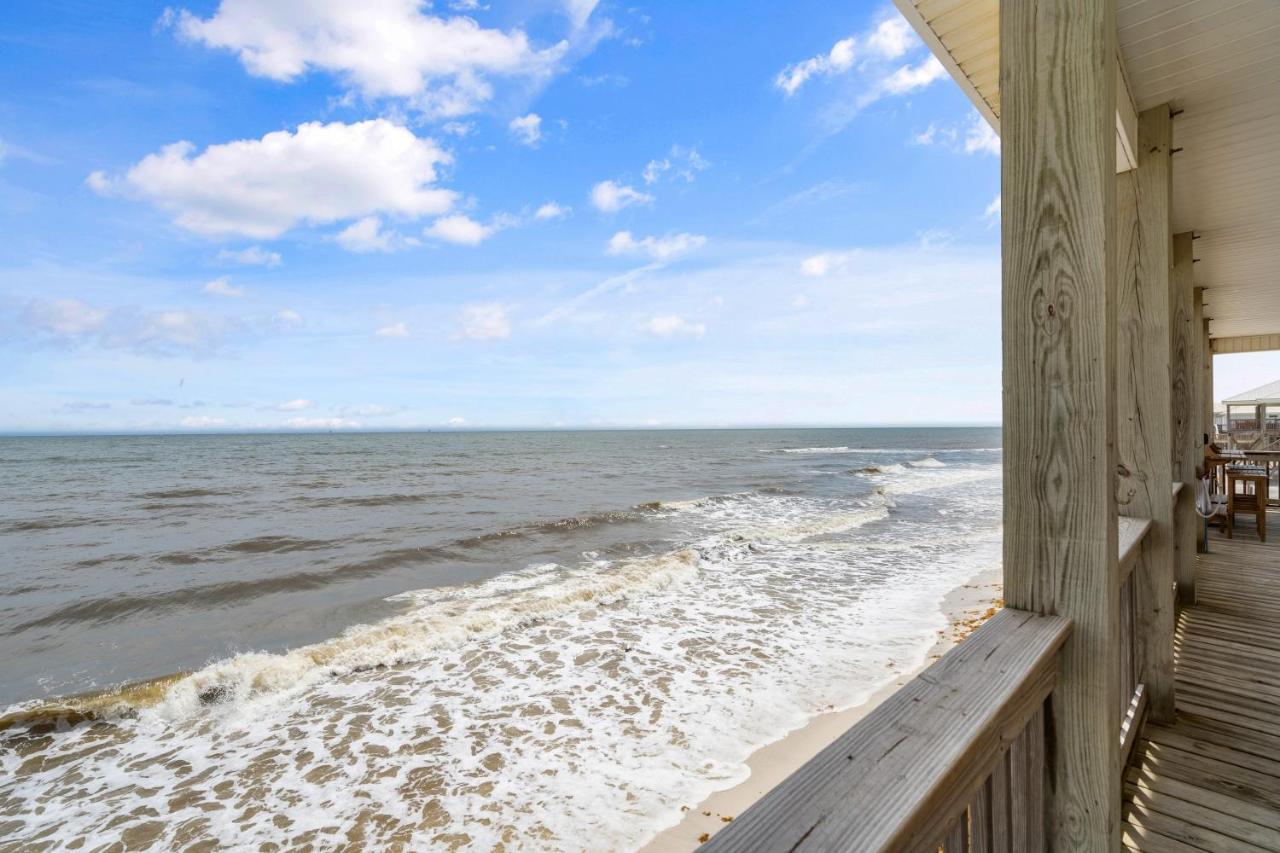 Marisol - Pet Friendly And Gulf Front! Enjoy The Large Deck With Amazing Views! Home Dauphin Island Dış mekan fotoğraf